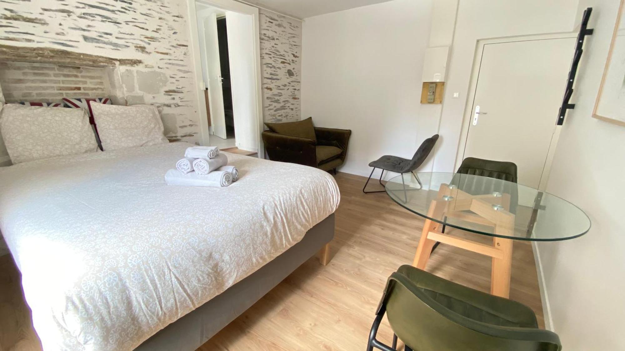 Apartmán La Douce Angevine - La Perruche - Proche Centre Angers Exteriér fotografie
